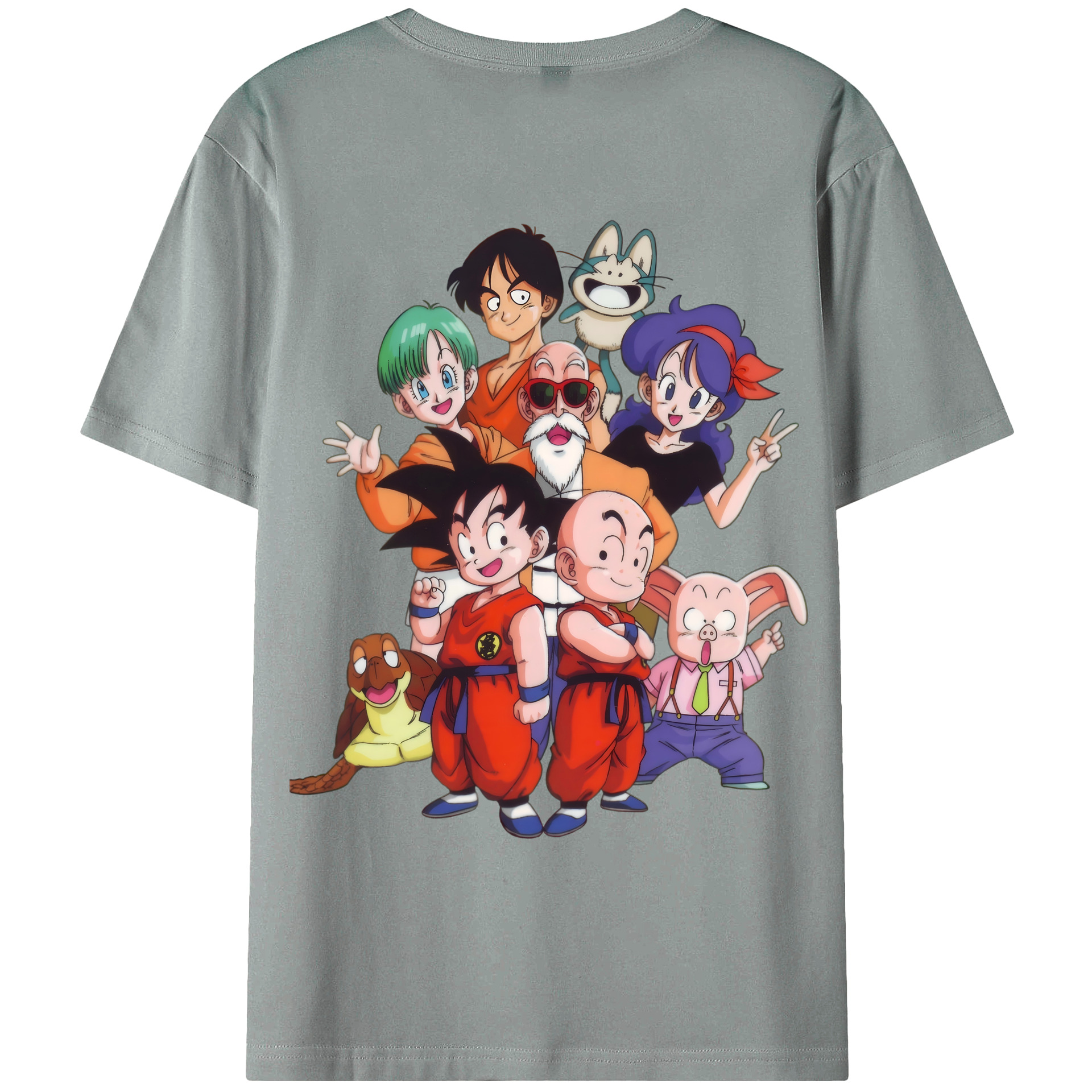 （画像用） ドラゴンボール DRAGON BALL 綿100％ メンズ半袖Tシャツ（バックプリント） 通気性